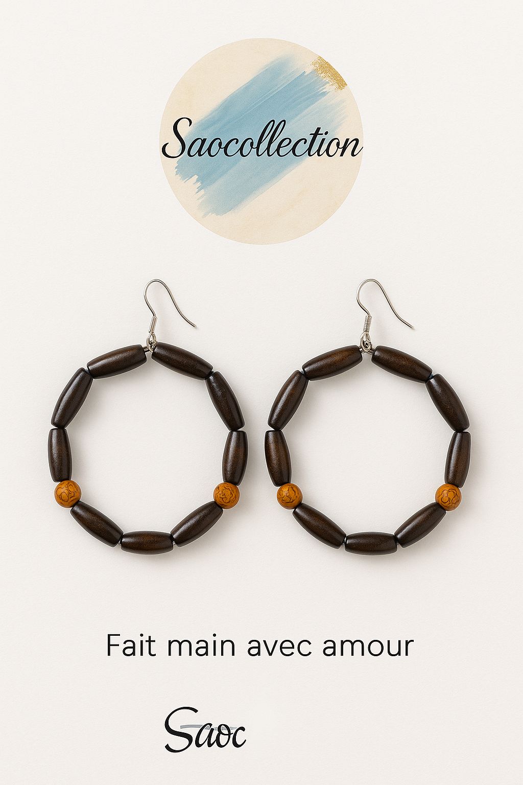 Wooden Earings