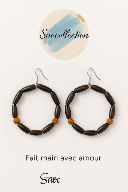 Wooden Earings